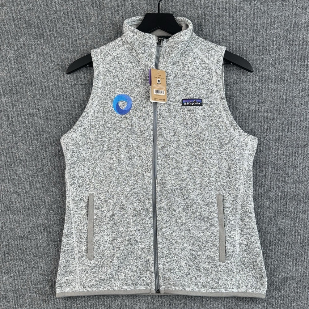 Patagonia Better Sweater Vest Womens S Gray Heather Outdoor Hiking Clumio NWT